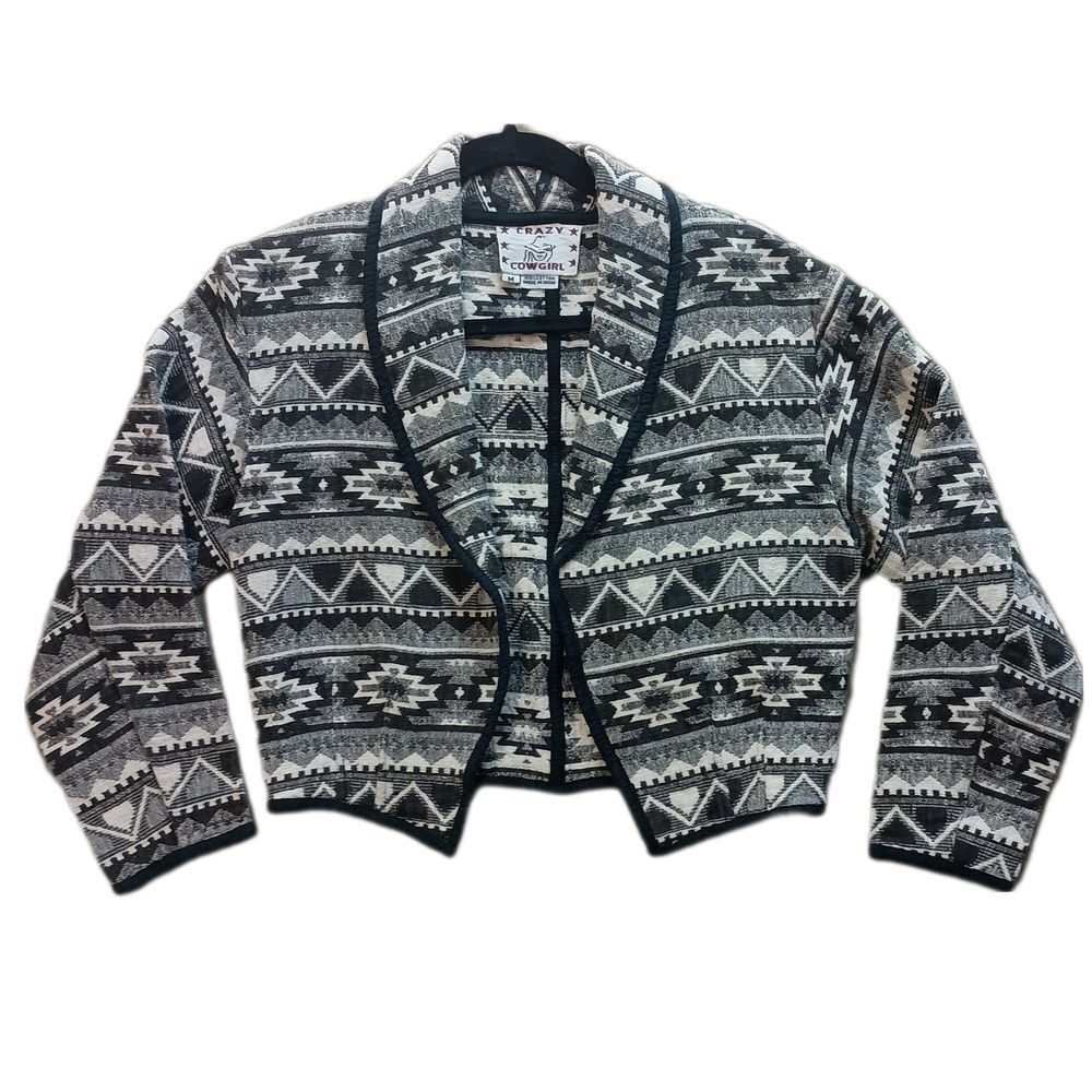 Crazy Cowgirl‎ Vintage southwestern blazer SKUW405